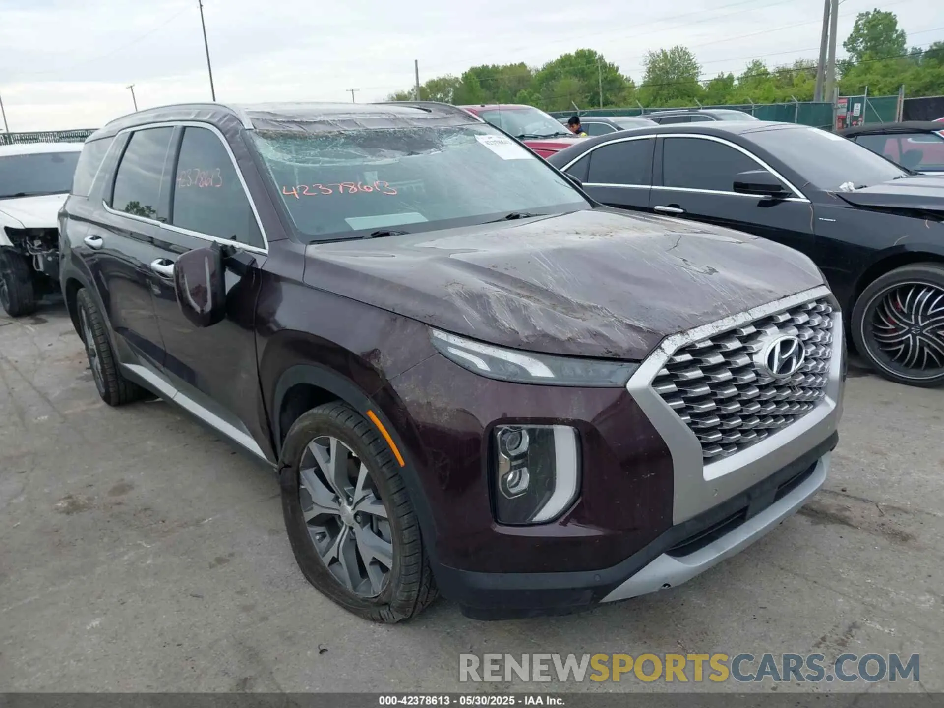 1 fotografías del automóvil dañado KM8R44HE7NU374166 HYUNDAI PALISADE 2022