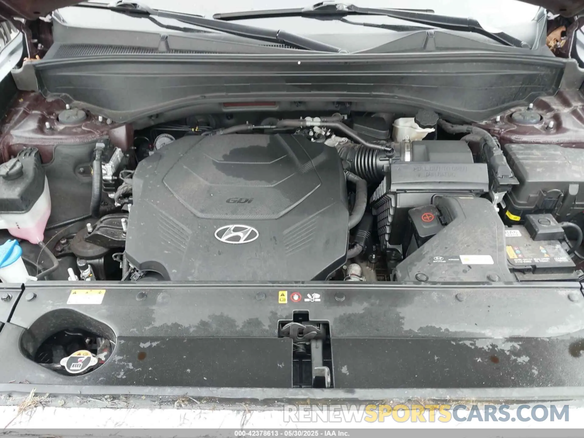 10 fotografías del automóvil dañado KM8R44HE7NU374166 HYUNDAI PALISADE 2022