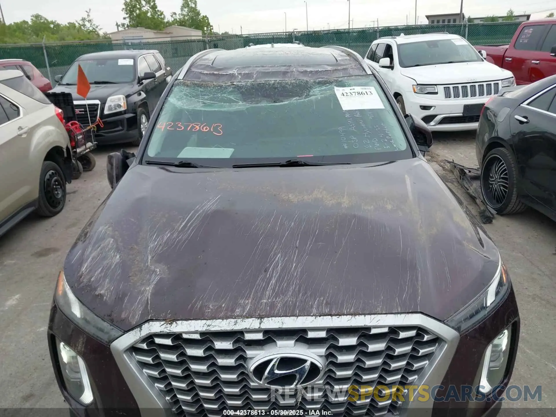 6 fotografías del automóvil dañado KM8R44HE7NU374166 HYUNDAI PALISADE 2022