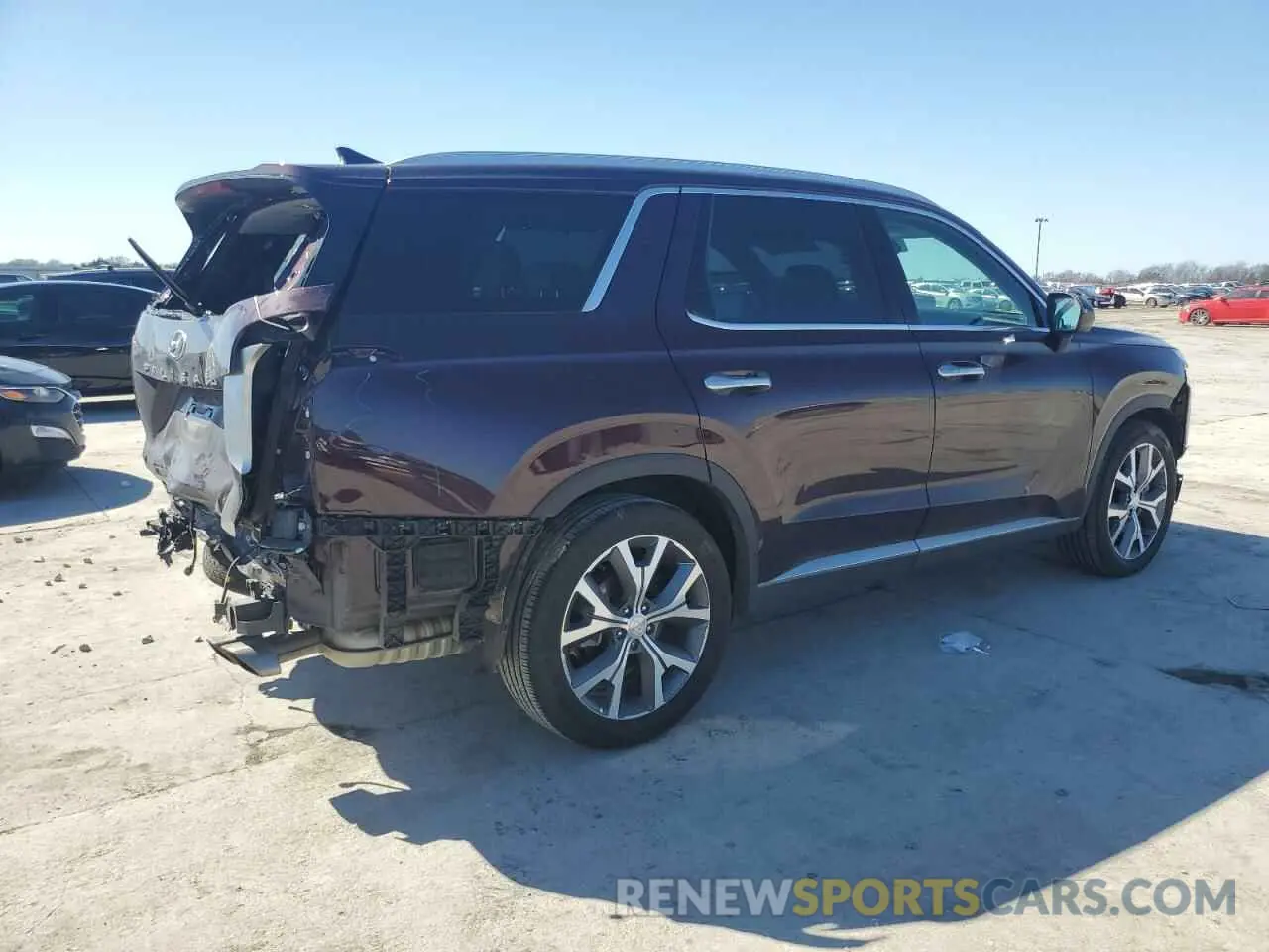 3 fotografías del automóvil dañado KM8R44HE8NU451868 HYUNDAI PALISADE 2022