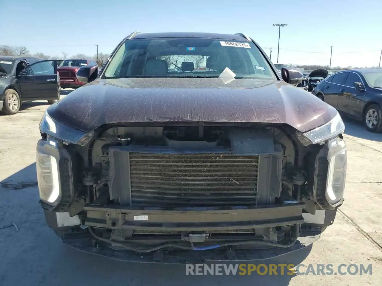 5 fotografías del automóvil dañado KM8R44HE8NU451868 HYUNDAI PALISADE 2022