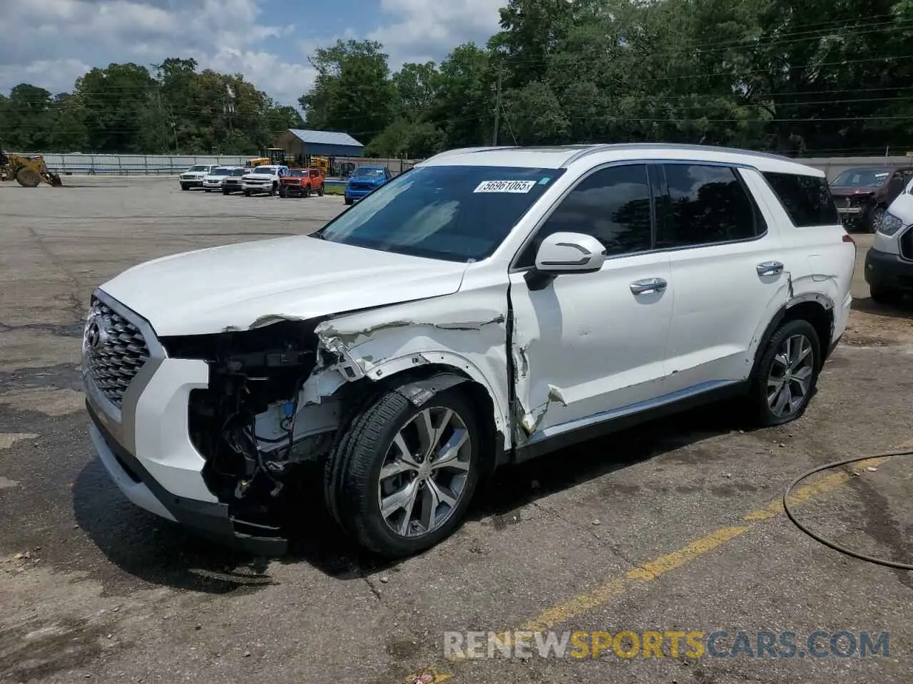 1 fotografías del automóvil dañado KM8R44HE9NU449398 HYUNDAI PALISADE 2022