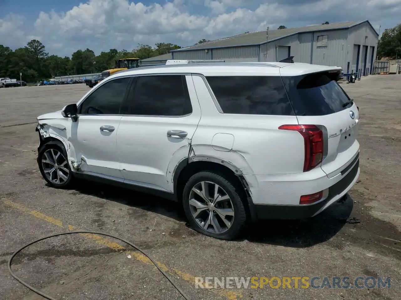 2 fotografías del automóvil dañado KM8R44HE9NU449398 HYUNDAI PALISADE 2022
