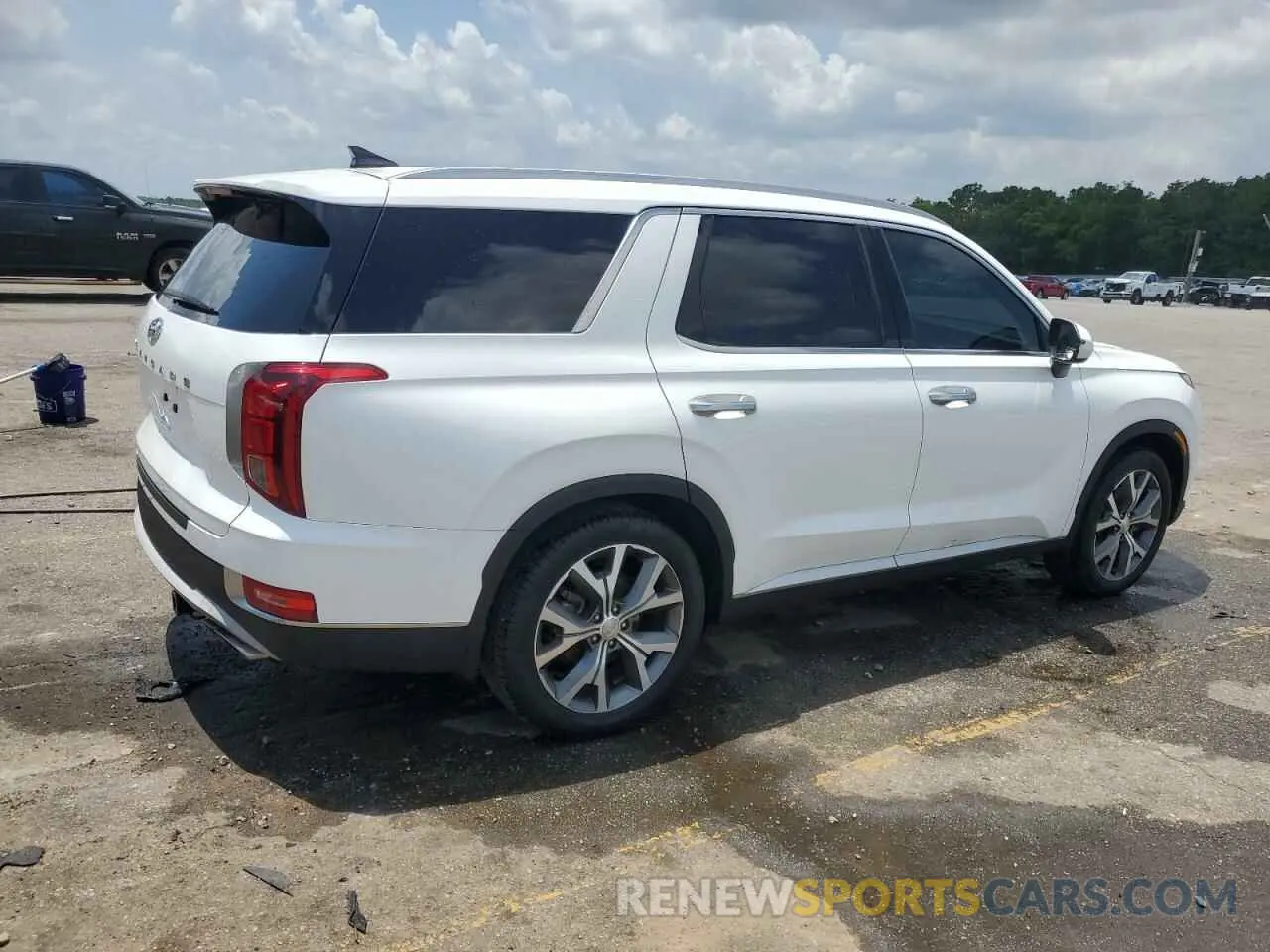 3 fotografías del automóvil dañado KM8R44HE9NU449398 HYUNDAI PALISADE 2022