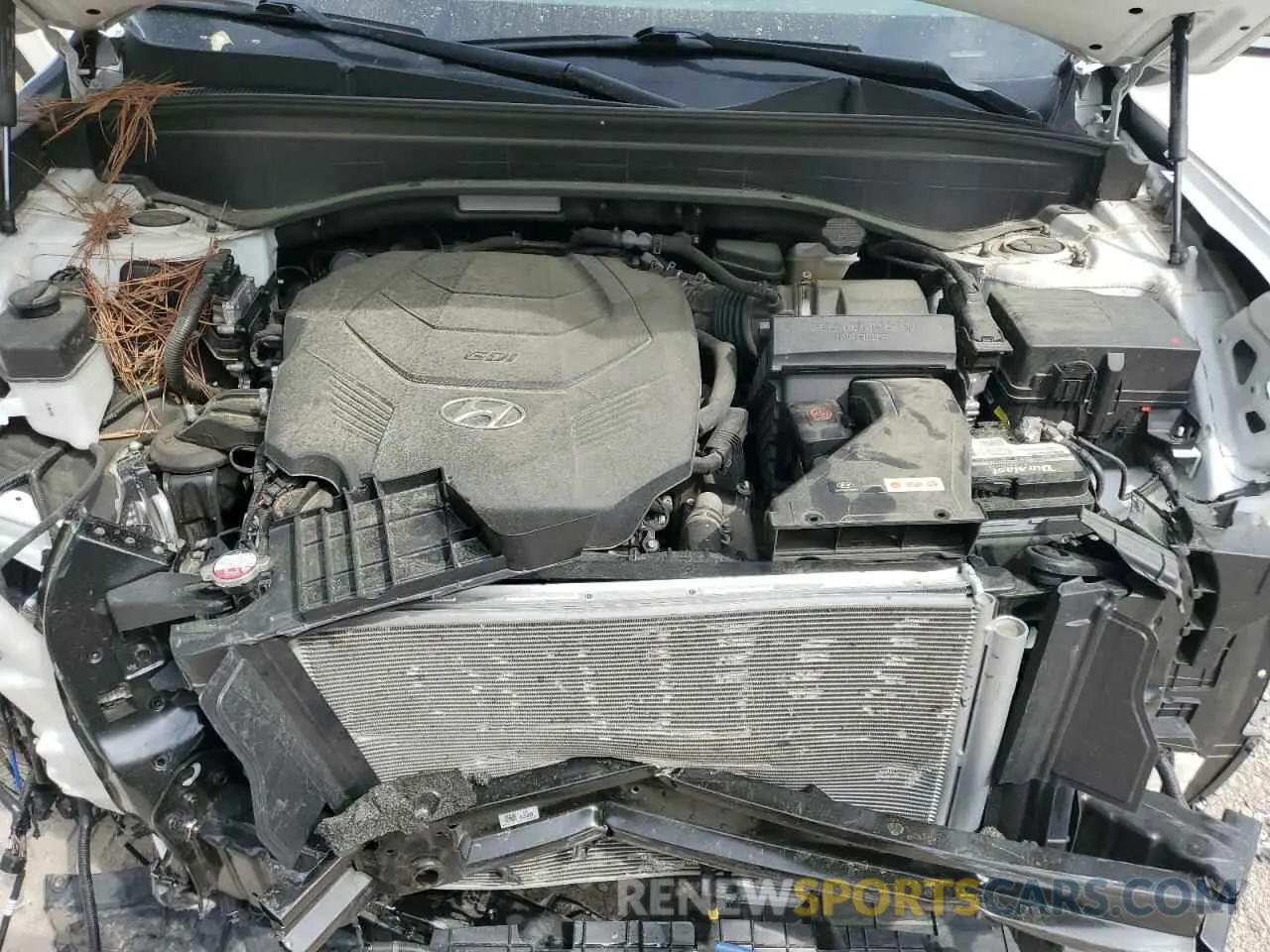 12 fotografías del automóvil dañado KM8R4DHE0NU340439 HYUNDAI PALISADE 2022