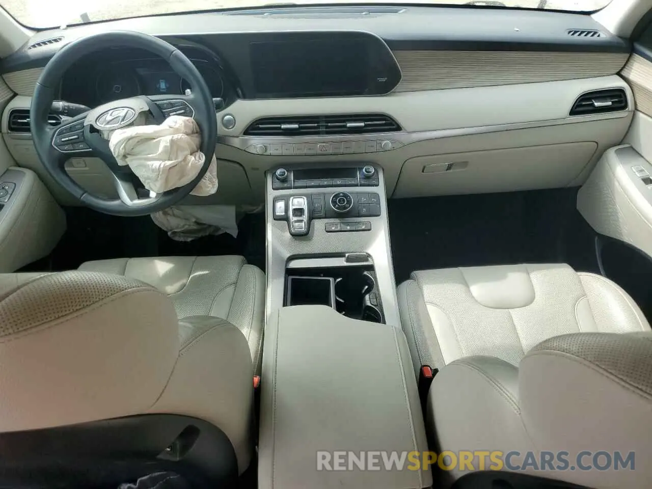8 fotografías del automóvil dañado KM8R4DHE0NU340439 HYUNDAI PALISADE 2022