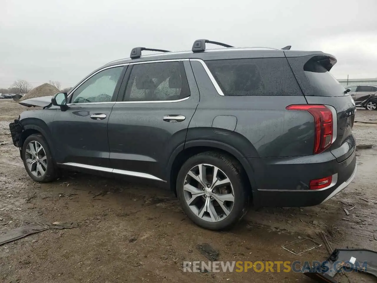 2 fotografías del automóvil dañado KM8R4DHE0NU460547 HYUNDAI PALISADE 2022