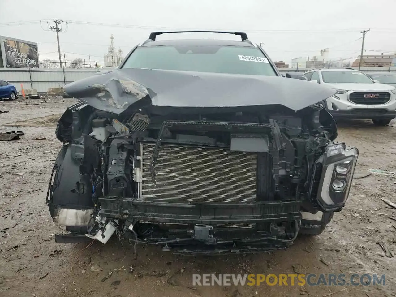 5 fotografías del automóvil dañado KM8R4DHE0NU460547 HYUNDAI PALISADE 2022