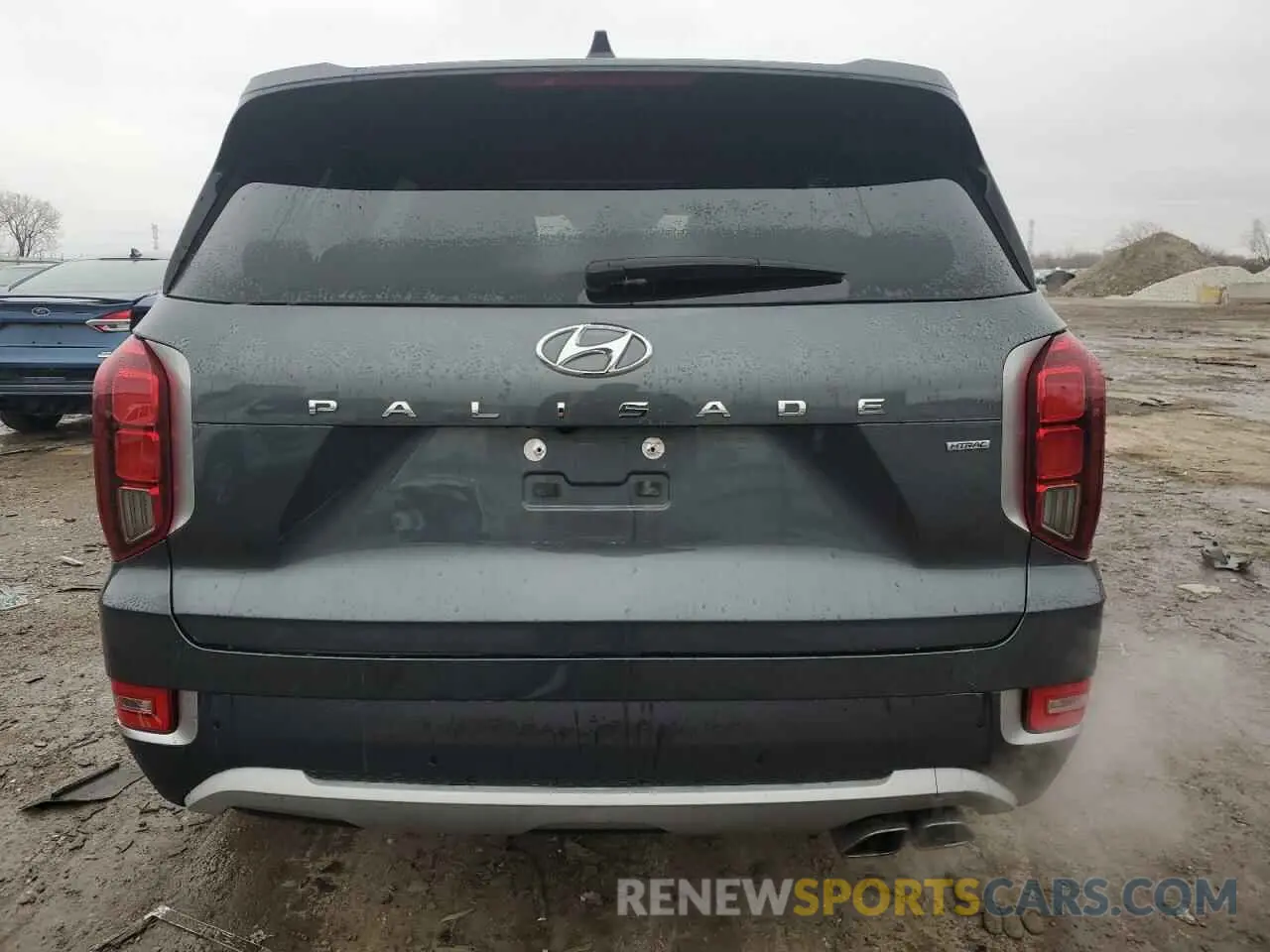 6 fotografías del automóvil dañado KM8R4DHE0NU460547 HYUNDAI PALISADE 2022