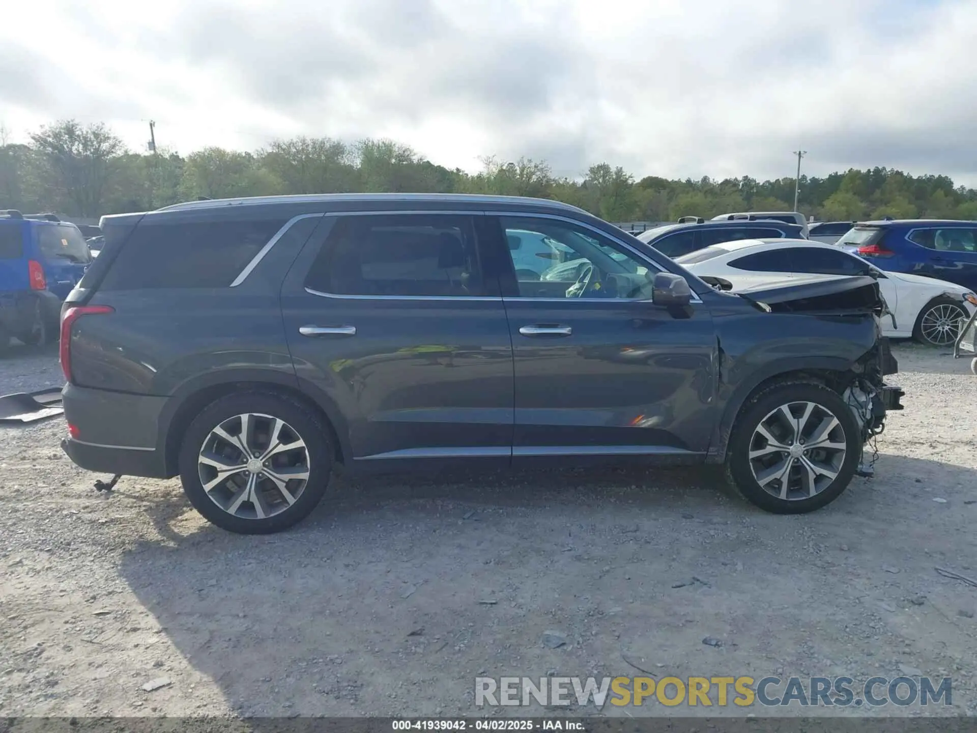 13 fotografías del automóvil dañado KM8R4DHE1NU418307 HYUNDAI PALISADE 2022