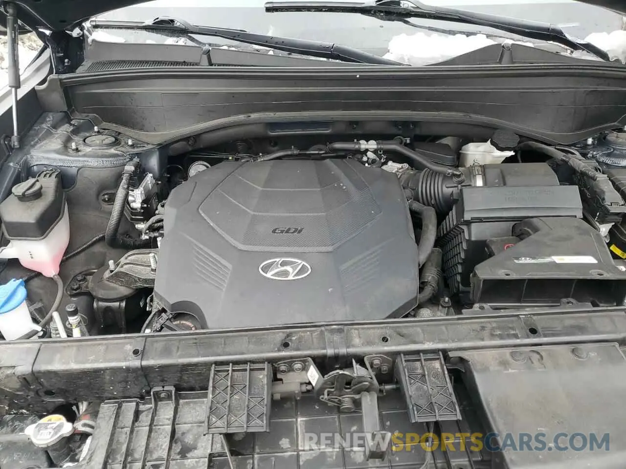 12 fotografías del automóvil dañado KM8R4DHE3NU340158 HYUNDAI PALISADE 2022