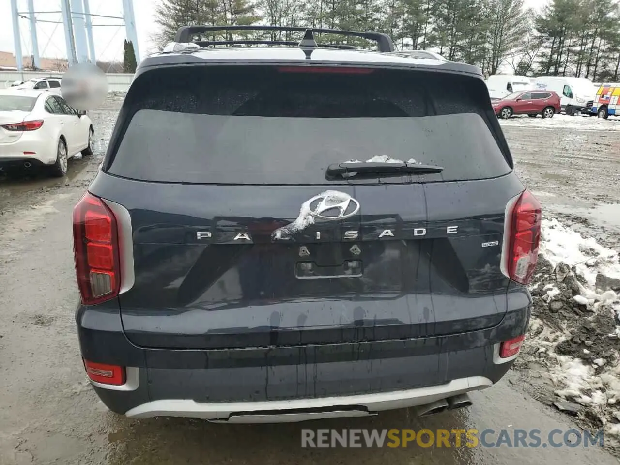 6 fotografías del automóvil dañado KM8R4DHE3NU340158 HYUNDAI PALISADE 2022