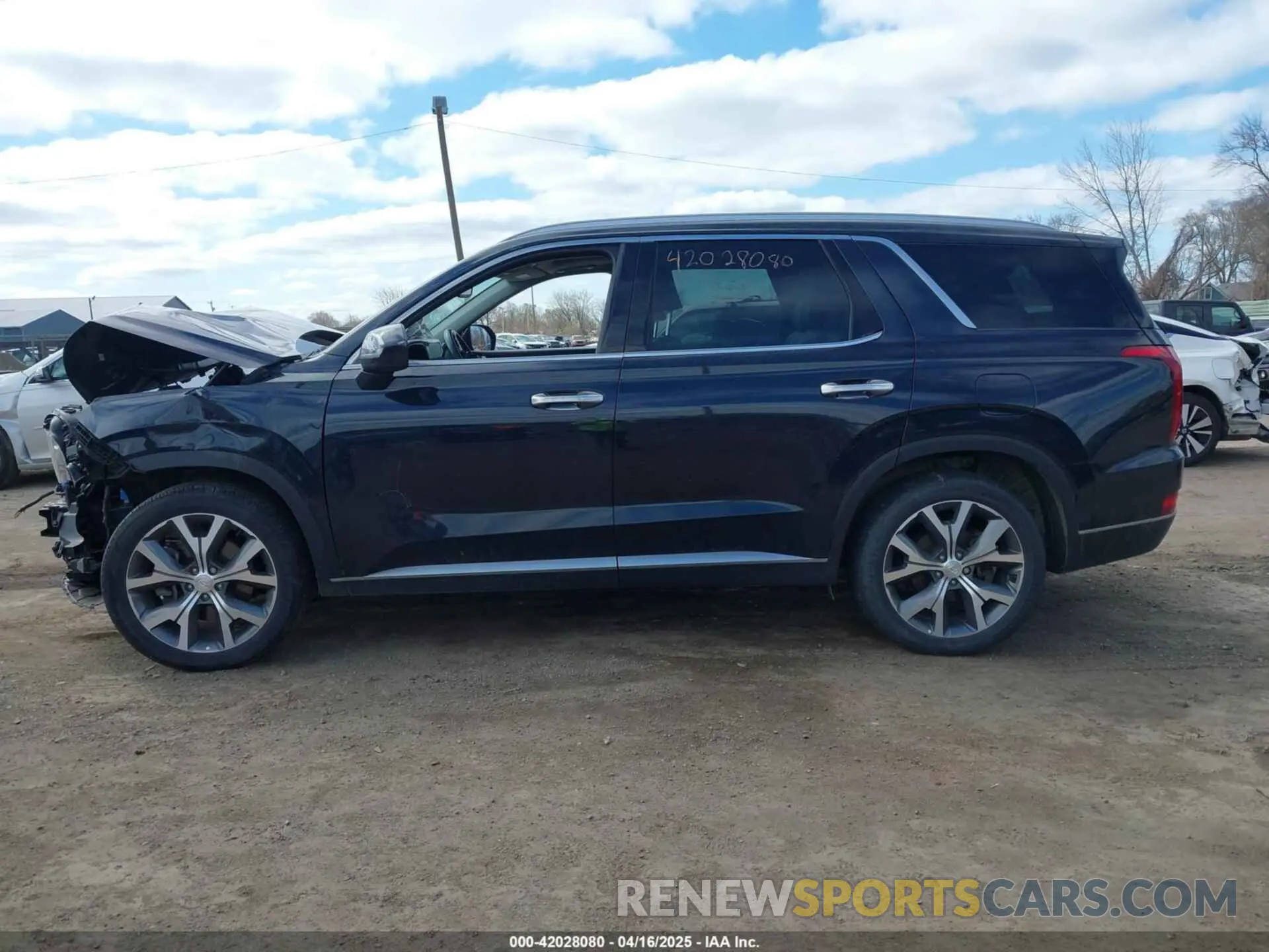 14 fotografías del automóvil dañado KM8R4DHE3NU457853 HYUNDAI PALISADE 2022