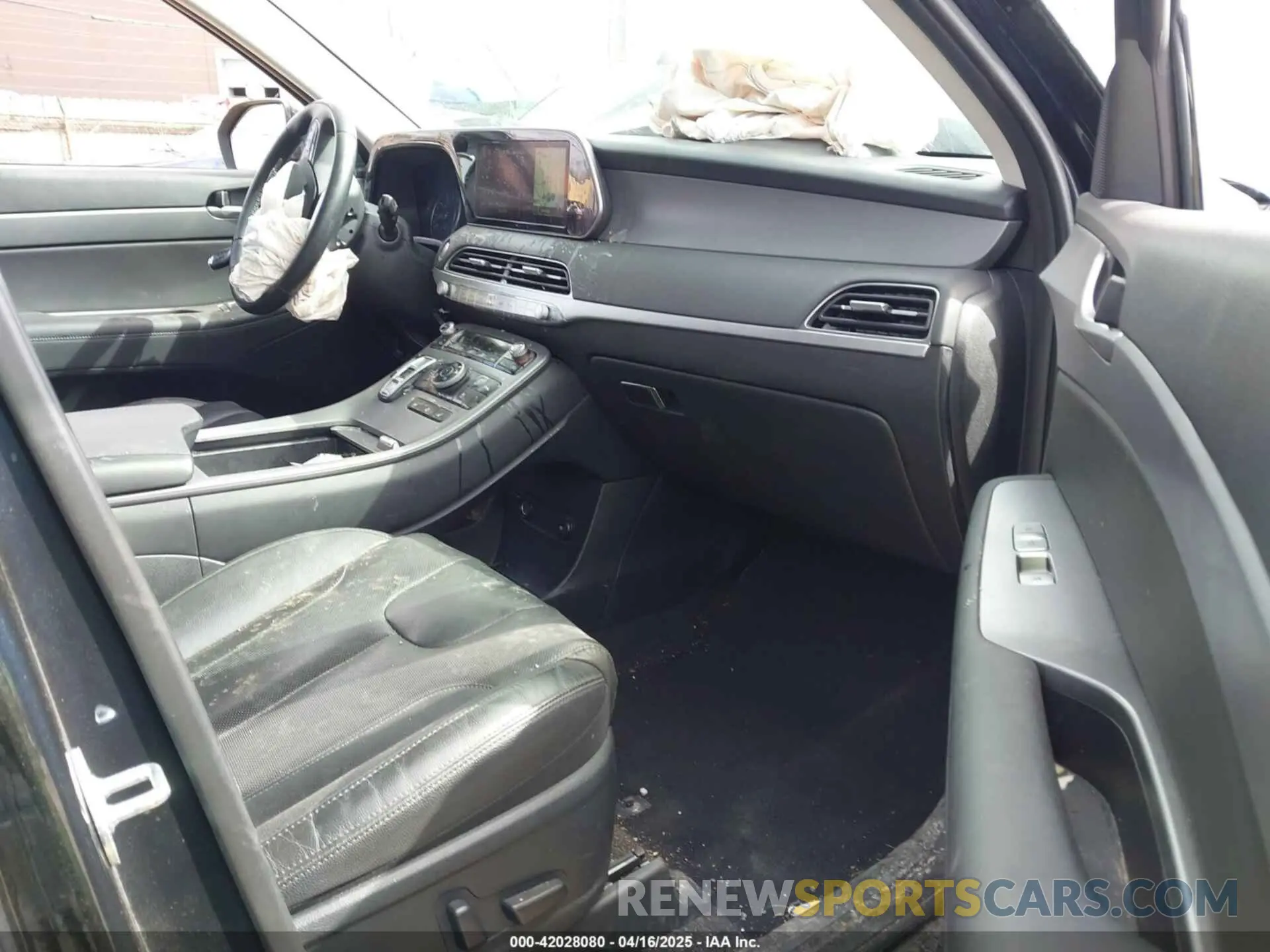5 fotografías del automóvil dañado KM8R4DHE3NU457853 HYUNDAI PALISADE 2022