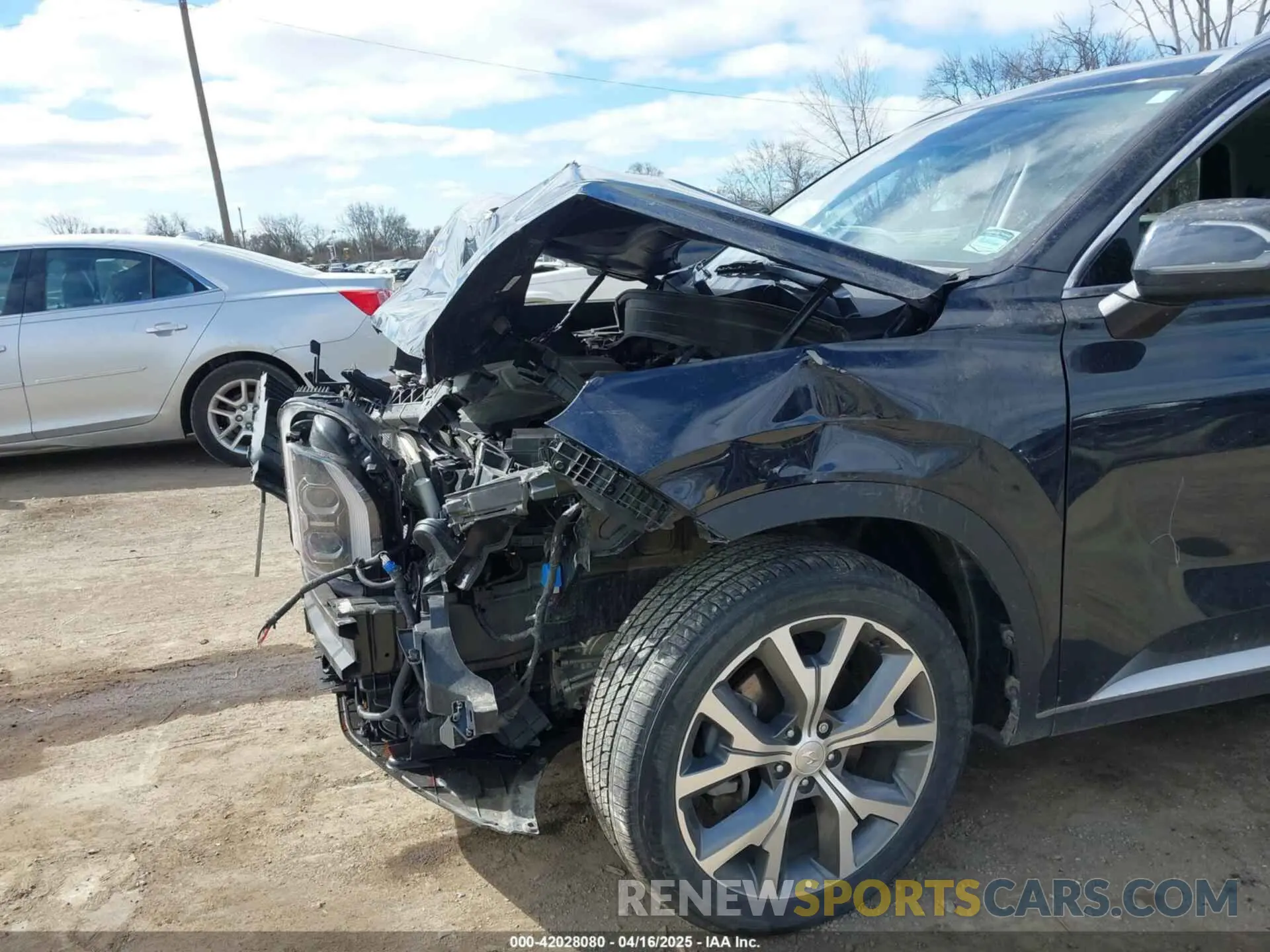 6 fotografías del automóvil dañado KM8R4DHE3NU457853 HYUNDAI PALISADE 2022