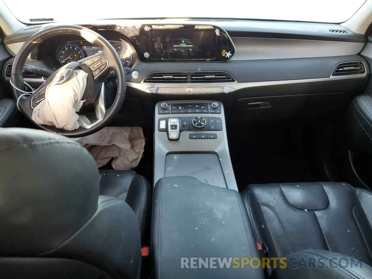 8 fotografías del automóvil dañado KM8R4DHE4NU355347 HYUNDAI PALISADE 2022