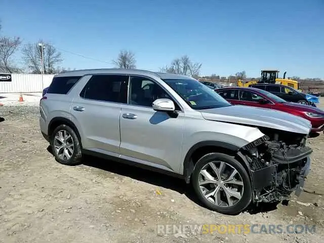 11 fotografías del automóvil dañado KM8R4DHE4NU423436 HYUNDAI PALISADE 2022