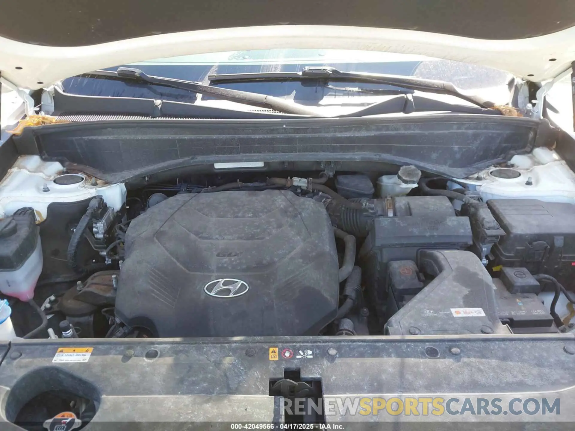 10 fotografías del automóvil dañado KM8R4DHE6NU426760 HYUNDAI PALISADE 2022