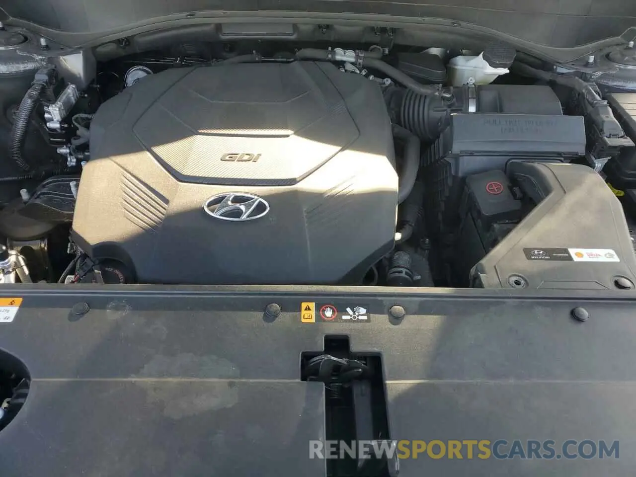 11 fotografías del automóvil dañado KM8R4DHE9NU384200 HYUNDAI PALISADE 2022