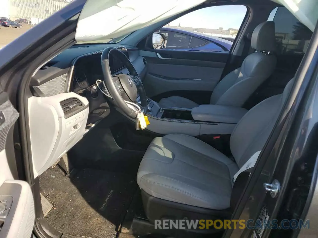 7 fotografías del automóvil dañado KM8R4DHE9NU384200 HYUNDAI PALISADE 2022