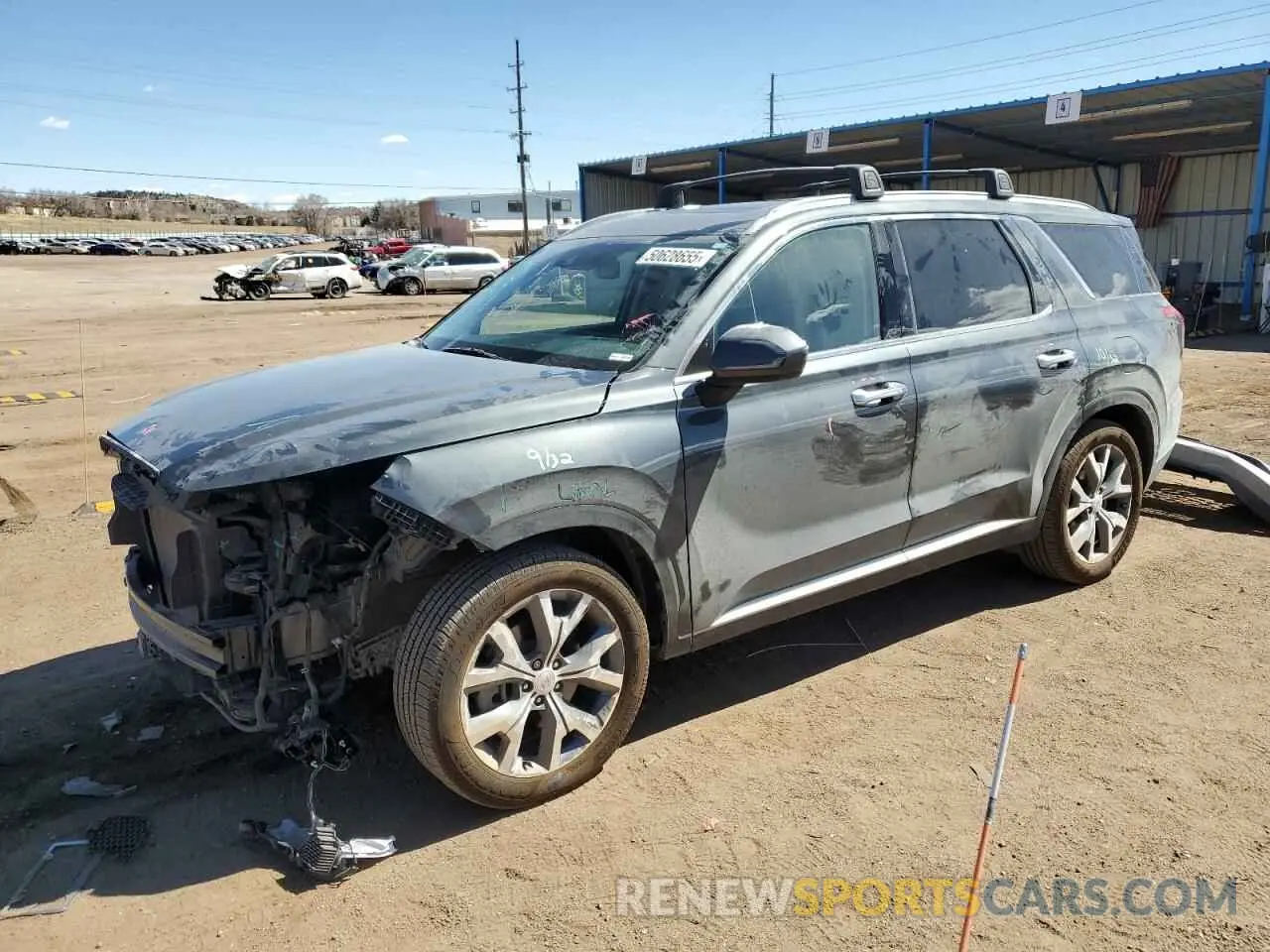 1 fotografías del automóvil dañado KM8R4DHE9NU415249 HYUNDAI PALISADE 2022