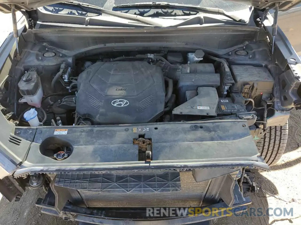 12 fotografías del automóvil dañado KM8R4DHE9NU415249 HYUNDAI PALISADE 2022