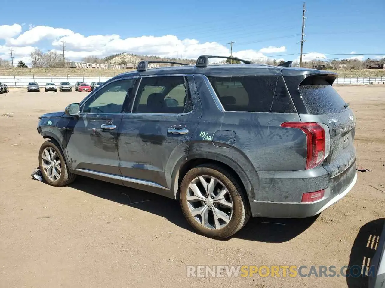 2 fotografías del automóvil dañado KM8R4DHE9NU415249 HYUNDAI PALISADE 2022