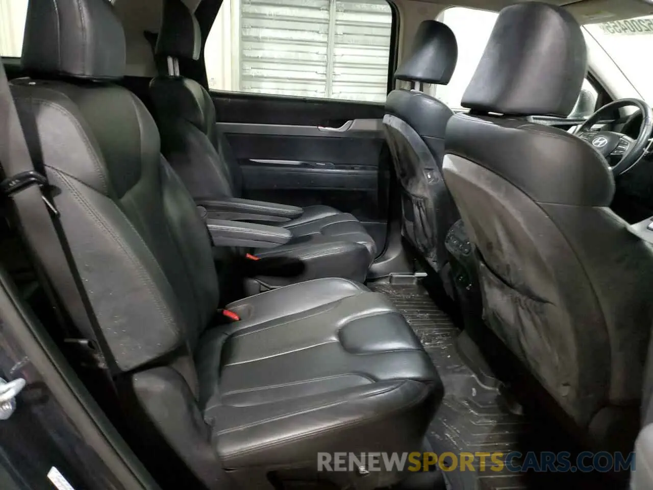 11 fotografías del automóvil dañado KM8R4DHE9NU439728 HYUNDAI PALISADE 2022