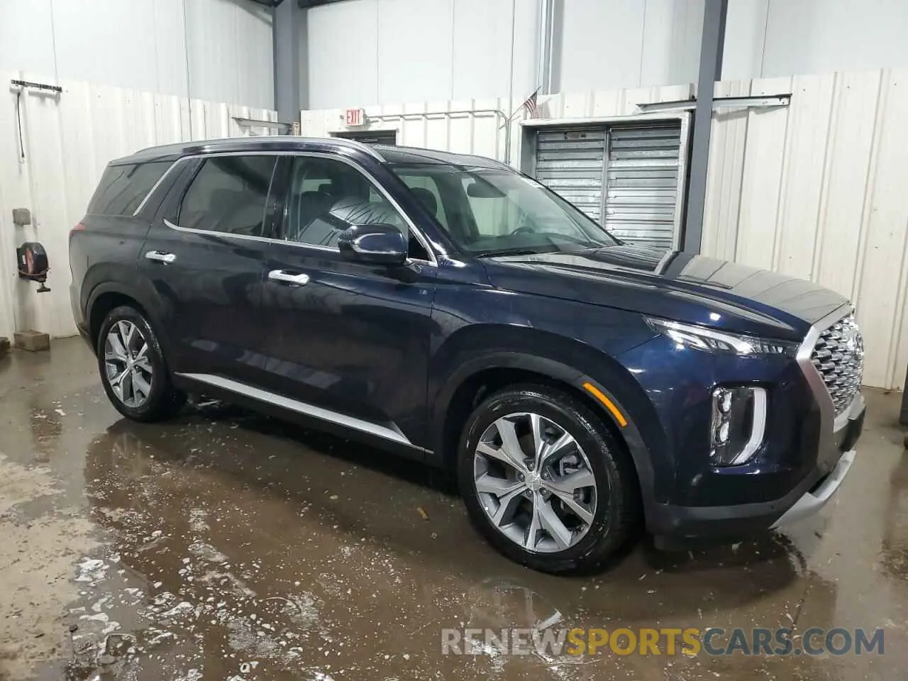 4 fotografías del automóvil dañado KM8R4DHE9NU439728 HYUNDAI PALISADE 2022