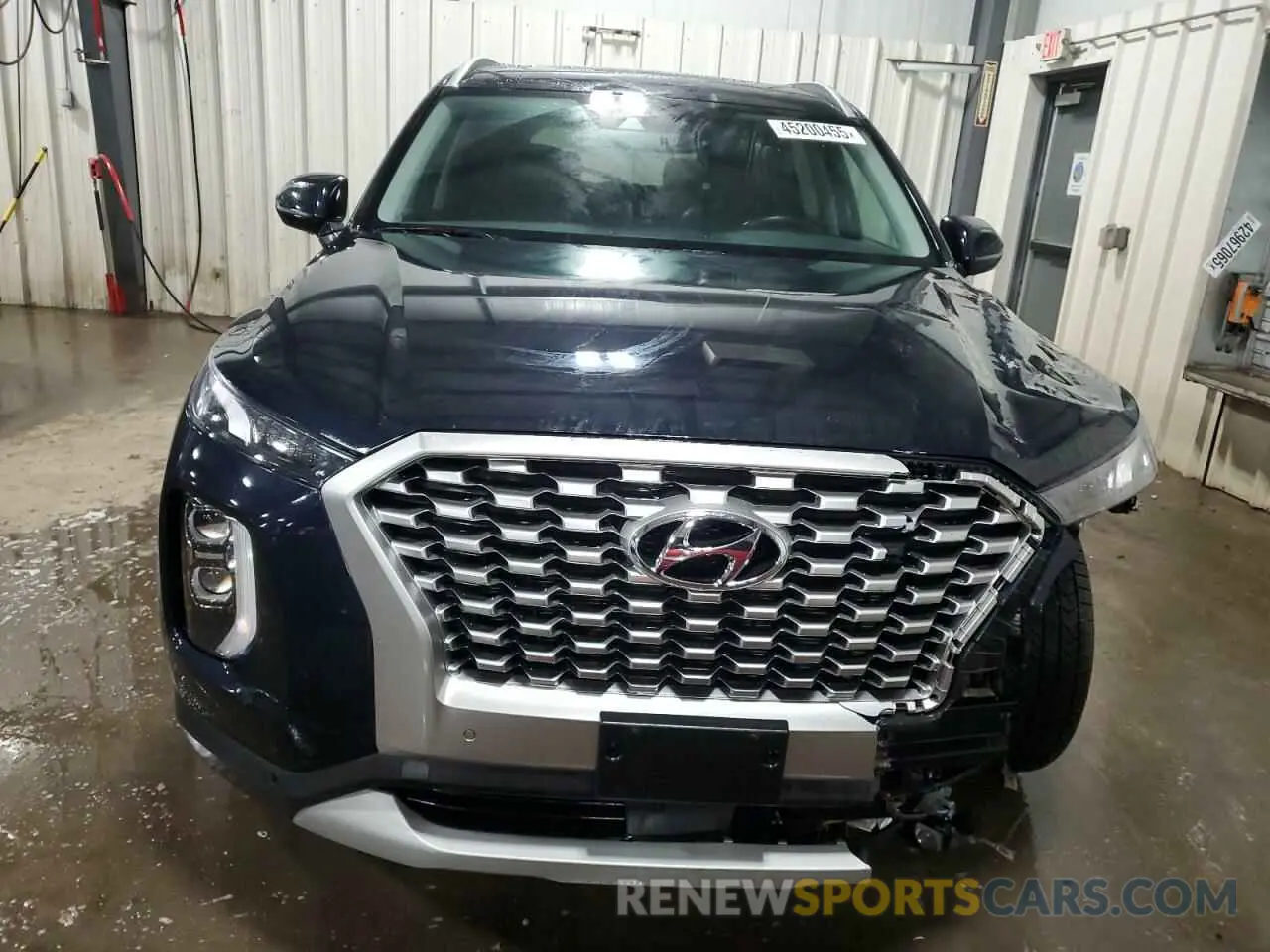 5 fotografías del automóvil dañado KM8R4DHE9NU439728 HYUNDAI PALISADE 2022