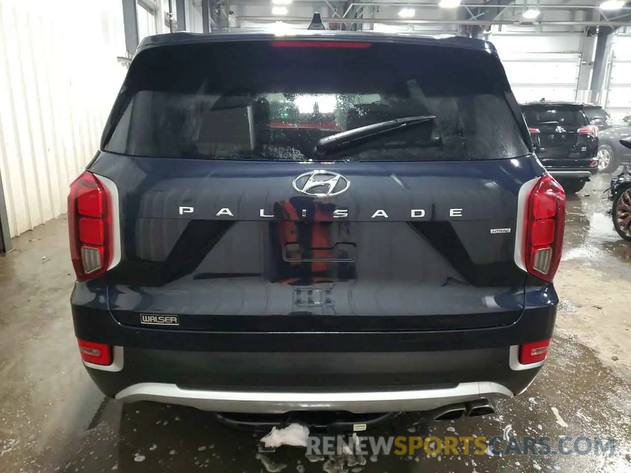 6 fotografías del automóvil dañado KM8R4DHE9NU439728 HYUNDAI PALISADE 2022