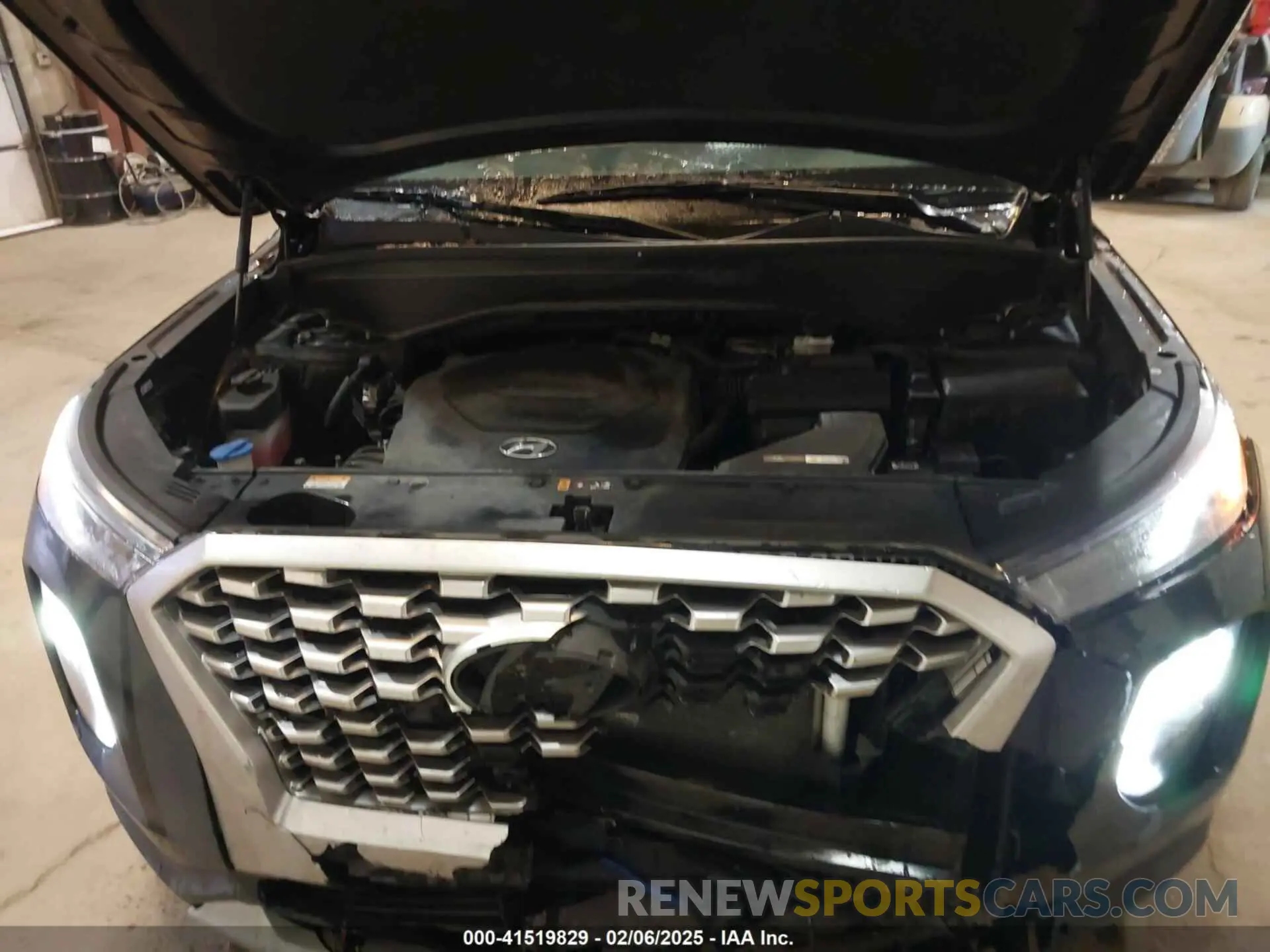 10 fotografías del automóvil dañado KM8R4DHEXNU478098 HYUNDAI PALISADE 2022