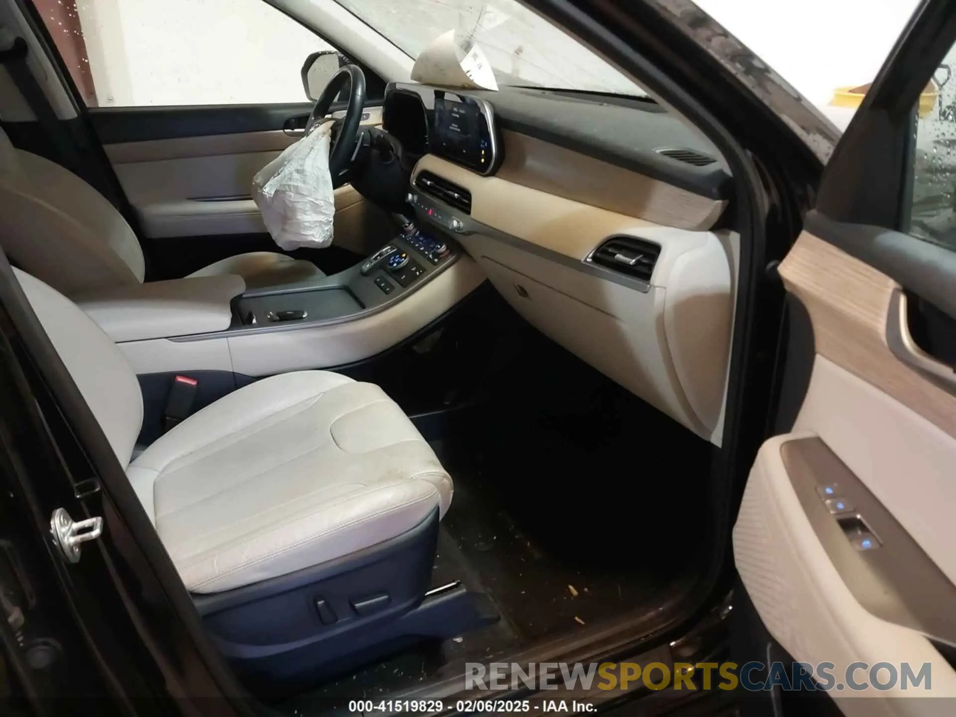 5 fotografías del automóvil dañado KM8R4DHEXNU478098 HYUNDAI PALISADE 2022