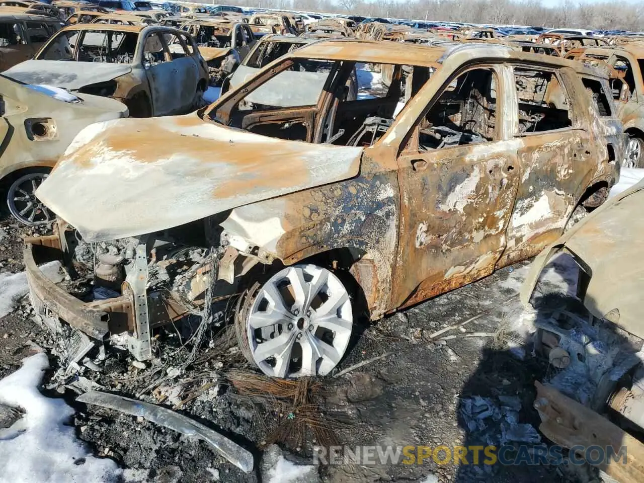 1 fotografías del automóvil dañado KM8R54HE2NU465830 HYUNDAI PALISADE 2022