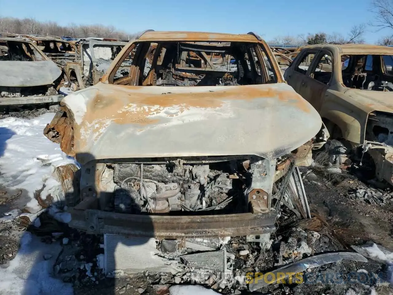 5 fotografías del automóvil dañado KM8R54HE2NU465830 HYUNDAI PALISADE 2022