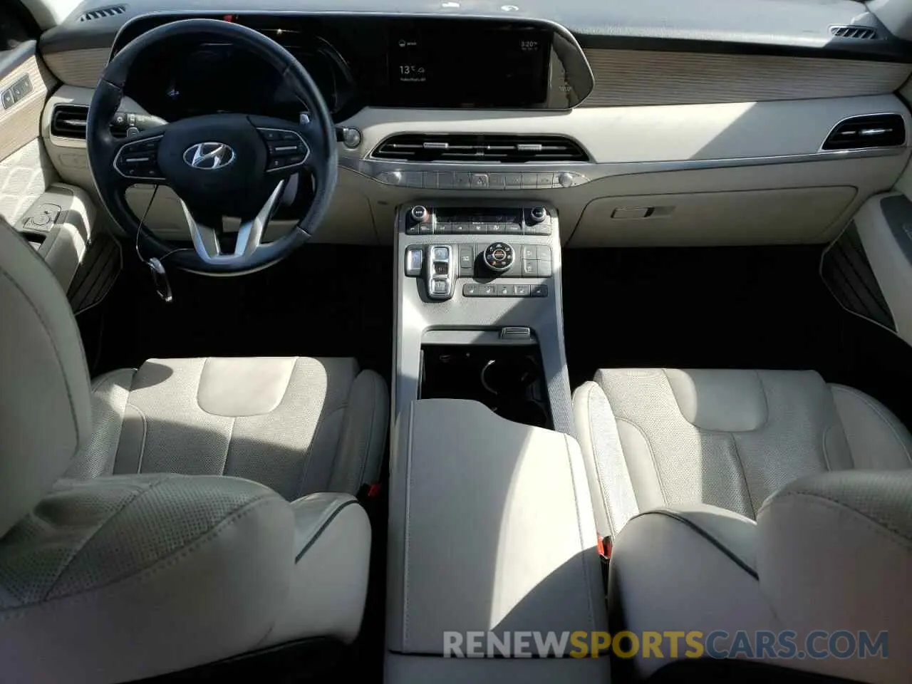 8 fotografías del automóvil dañado KM8R5DHE4NU406102 HYUNDAI PALISADE 2022