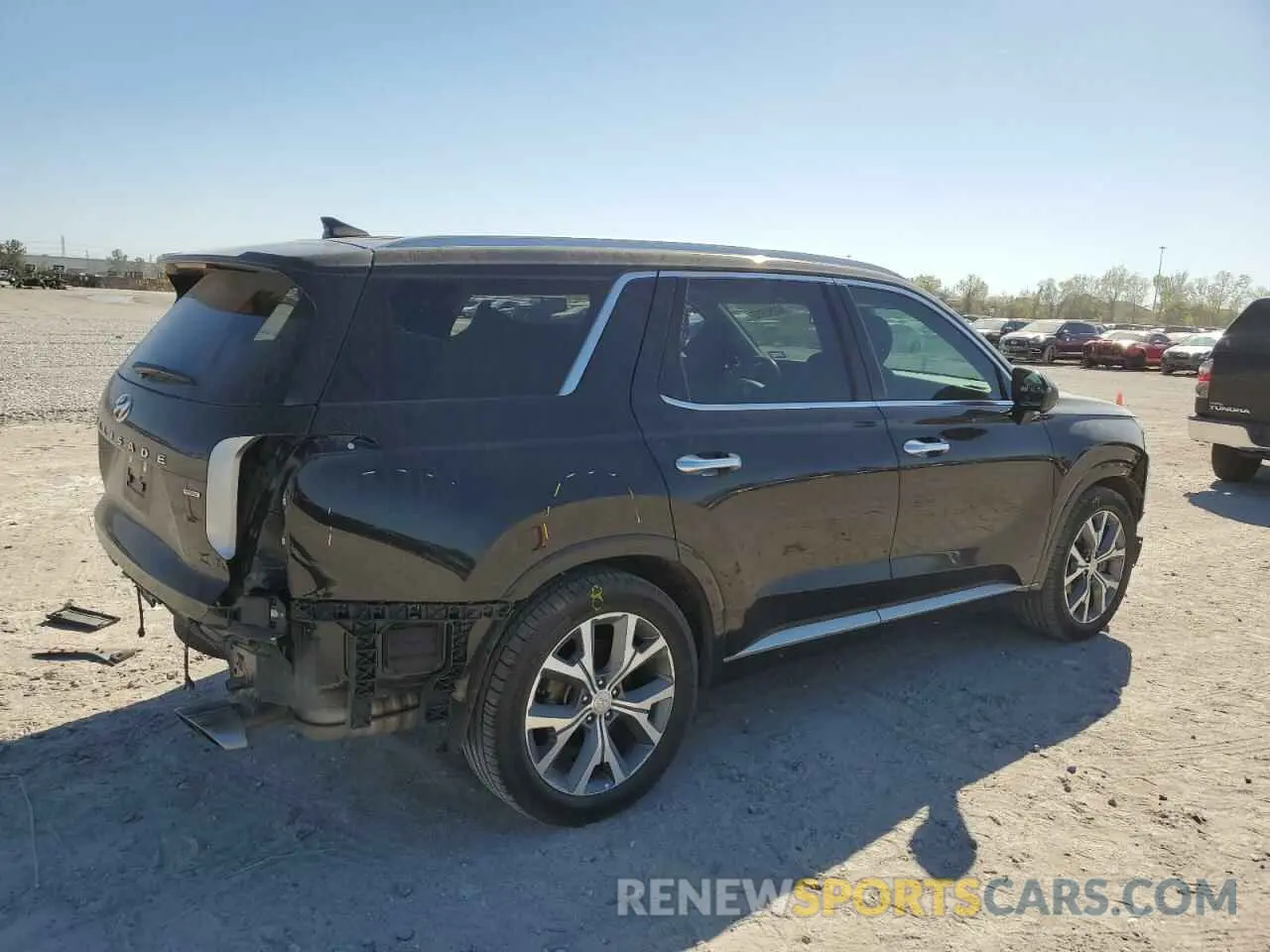 3 fotografías del automóvil dañado KM8R5DHE8NU426952 HYUNDAI PALISADE 2022