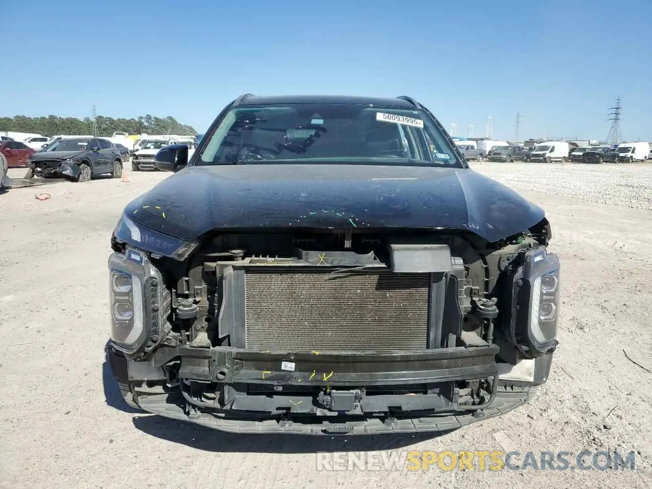 5 fotografías del automóvil dañado KM8R5DHE8NU426952 HYUNDAI PALISADE 2022