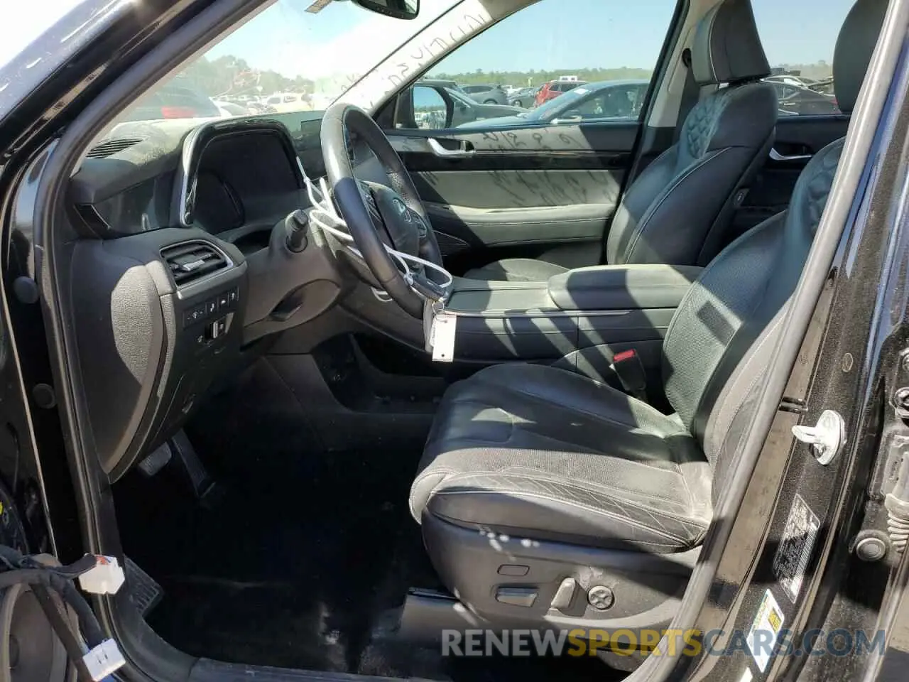 7 fotografías del automóvil dañado KM8R5DHE8NU426952 HYUNDAI PALISADE 2022