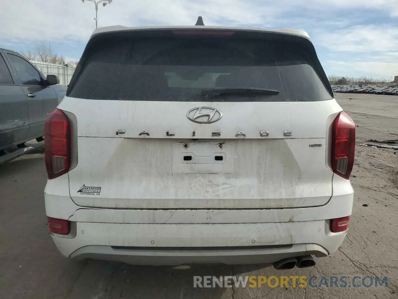 6 fotografías del automóvil dañado KM8R5DHE9NU476002 HYUNDAI PALISADE 2022