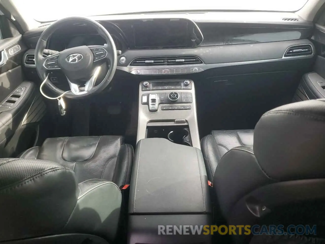 8 fotografías del automóvil dañado KM8R5DHE9NU476002 HYUNDAI PALISADE 2022