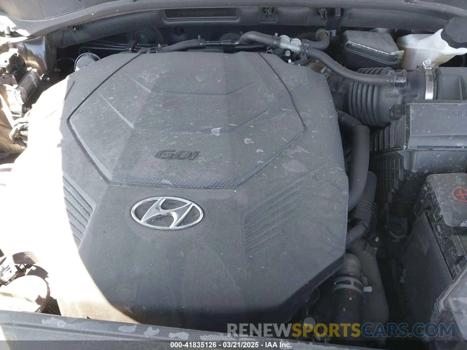 10 fotografías del automóvil dañado KM8R5DHEXNU465476 HYUNDAI PALISADE 2022
