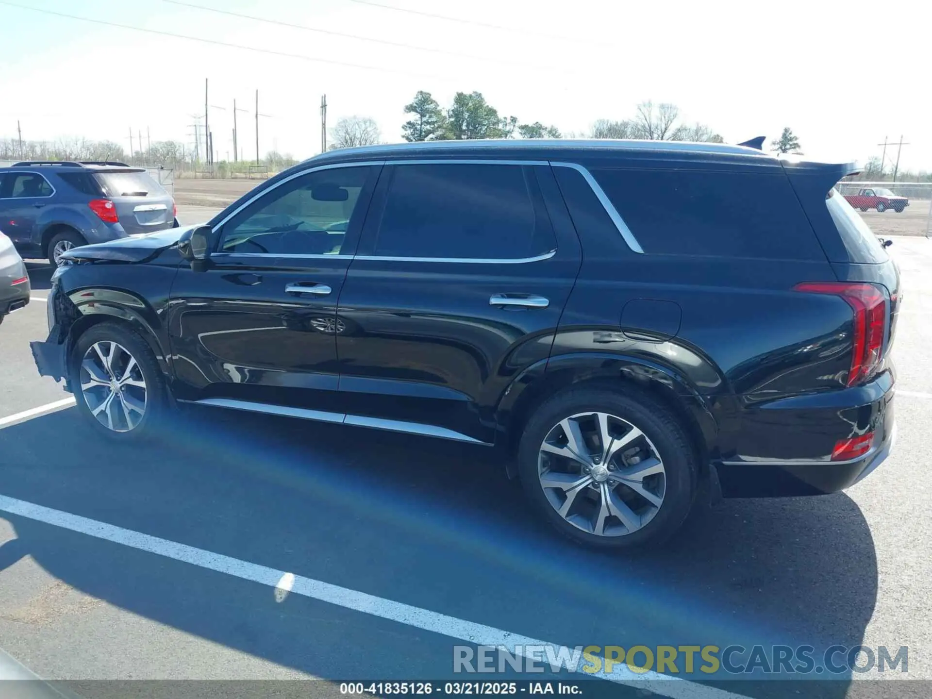 15 fotografías del automóvil dañado KM8R5DHEXNU465476 HYUNDAI PALISADE 2022