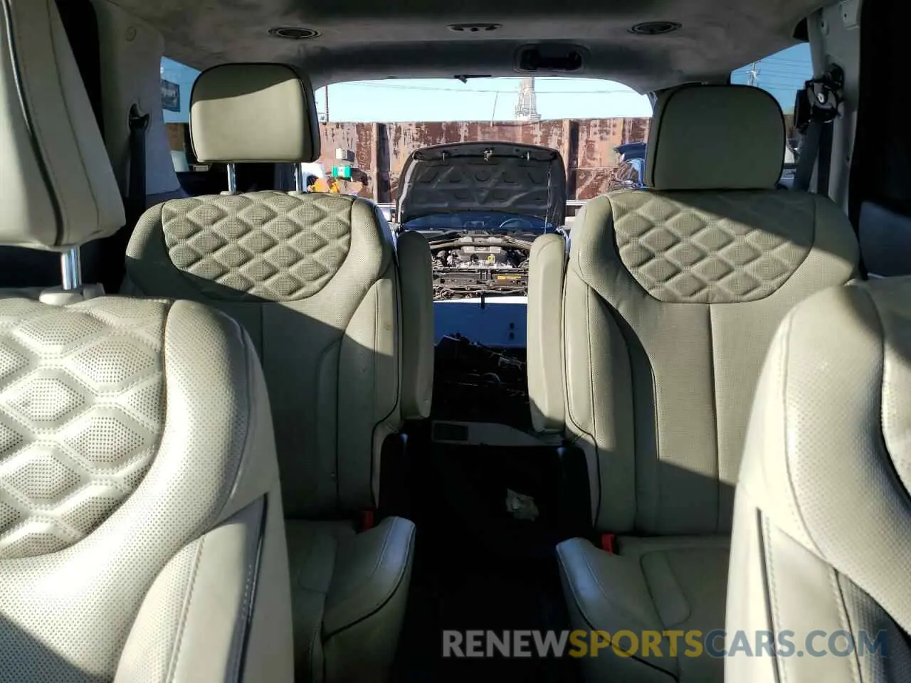 10 fotografías del automóvil dañado KM8R74HE0NU385307 HYUNDAI PALISADE 2022