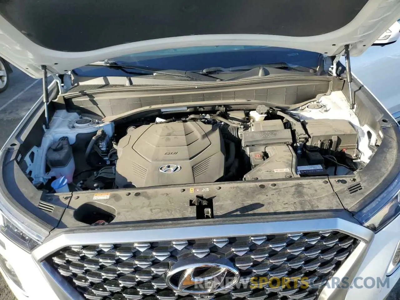 12 fotografías del automóvil dañado KM8R74HE0NU385307 HYUNDAI PALISADE 2022