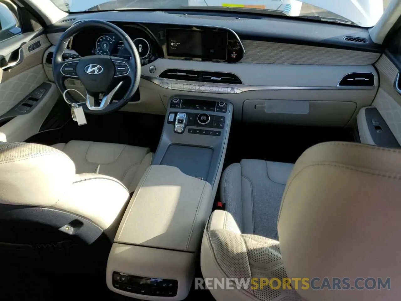 8 fotografías del automóvil dañado KM8R74HE0NU385307 HYUNDAI PALISADE 2022