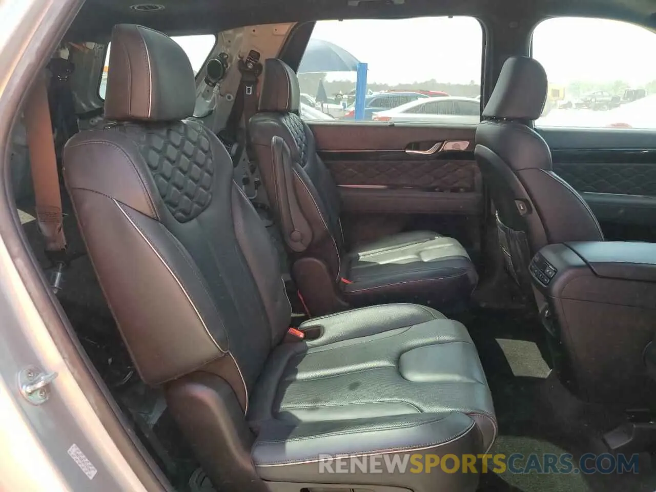 11 fotografías del automóvil dañado KM8R74HE3NU342287 HYUNDAI PALISADE 2022