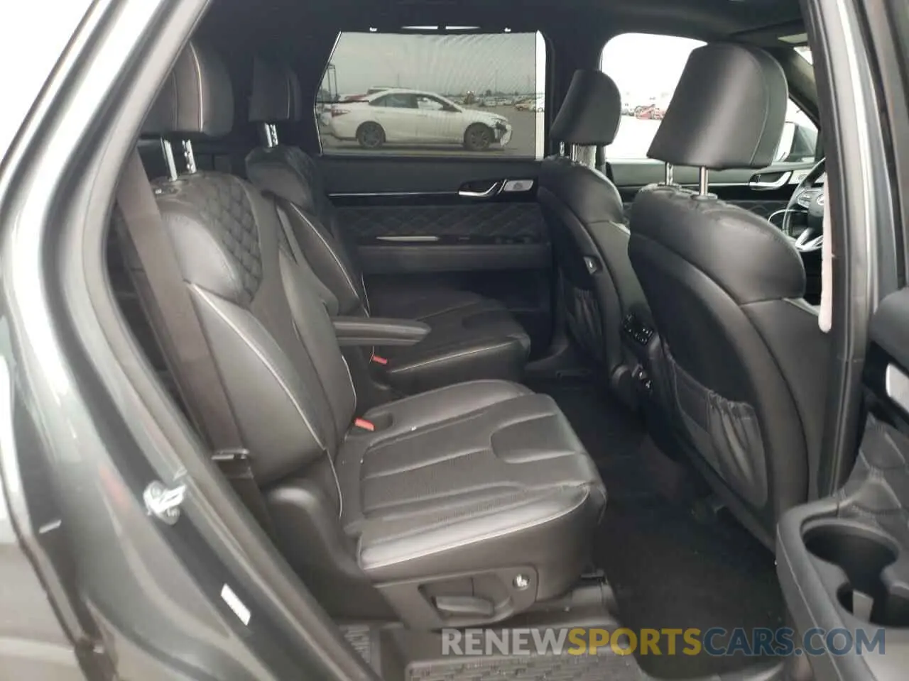10 fotografías del automóvil dañado KM8R74HE3NU358523 HYUNDAI PALISADE 2022