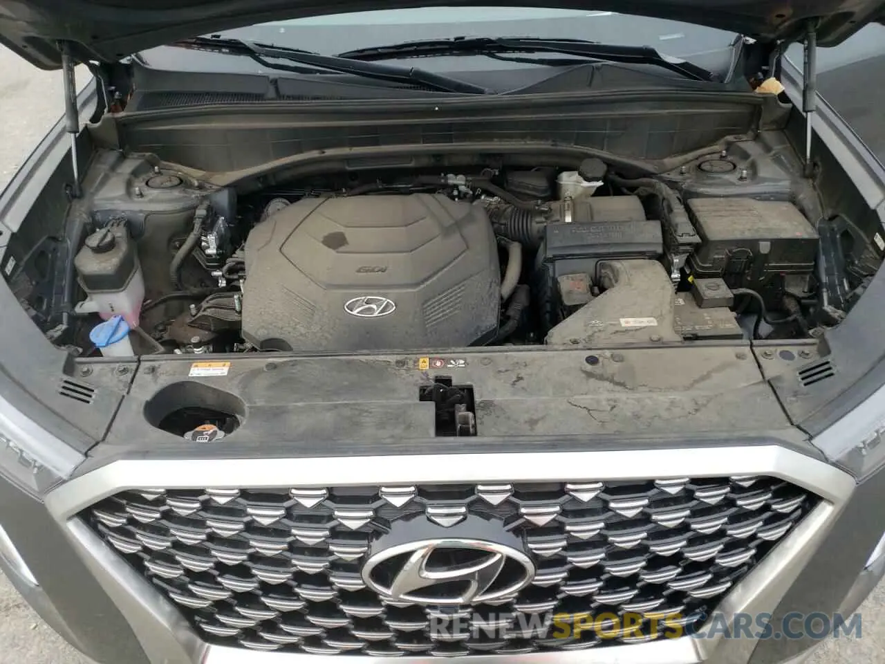 11 fotografías del automóvil dañado KM8R74HE3NU358523 HYUNDAI PALISADE 2022