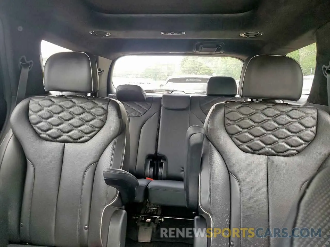 10 fotografías del automóvil dañado KM8R74HE5NU487573 HYUNDAI PALISADE 2022